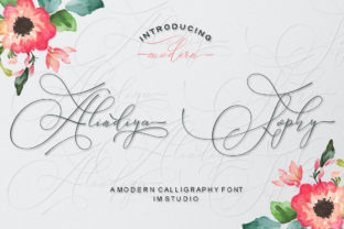 Alindiya Sophy: A Romantic Script Font for Marketers