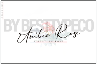 Amber Rose: A Script Font That Elevates Brand Identity