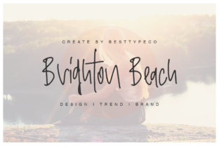 Brighton Beach Typeface for Relaxed Branding