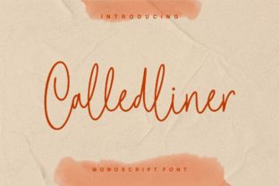 Calledliner: A Script Font for Authentic Branding