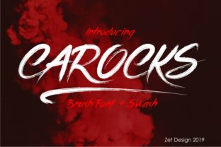 Carocks Font: Bold Script for Modern Web Design