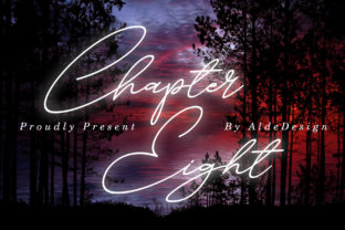 Chapter Eight: A Refined Script Typeface for Editorial Design
