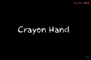 Crayon Hand Font: Authentic Charm for Crafters