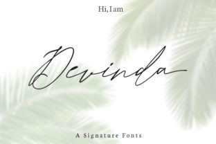 Devinda: A Handwritten Font for Bold Campaigns