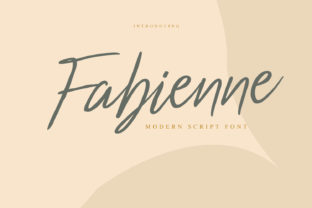 Fabienne Typeface: A Natural Script for Editorial Design