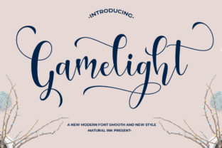 Gamelight: The Sweet Script Font for Bold Campaigns