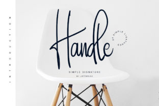 Handle: A Handwritten Font for Editorial Warmth