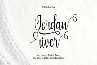 Jordan River Font: Bold Script for Web Design