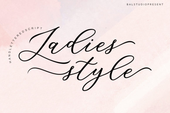 Ladies Style Font for Bold Business Branding