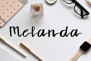 Melanda: A Sweet Script Font for Campaigns