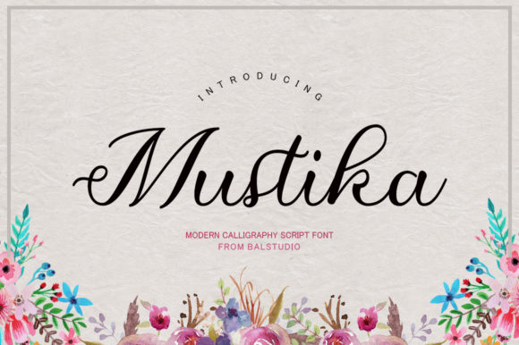 Mustika Font Review for Web Designers