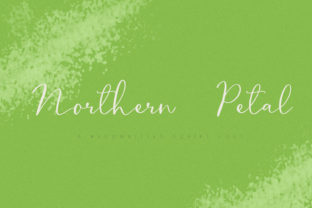 Northern Petal: A Handwritten Font for Editorial Calm