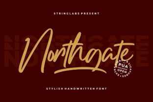 Northgate Font Review: Bold Script for Branding