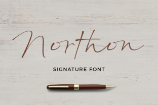 Northon: A Modern Handwritten Font for Web Design