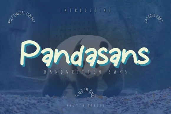 Pandasans: A Handwritten Sans Typeface for Web Design