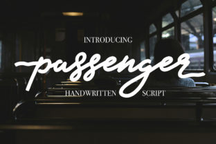 Passenger Font: A Bold Script for Crafters