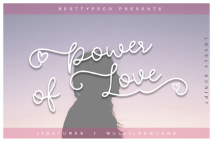 Power of Love: A Romantic Script Font for Editorial Design