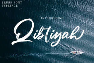 Qibtiyah: A Bold Script Font for Editorial Design