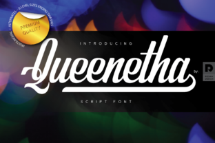 Queenetha: A Handwritten Font for Editorial Design
