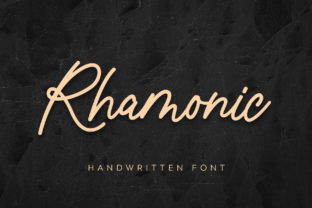 Rhamonic: A Handwritten Font for Bold Branding