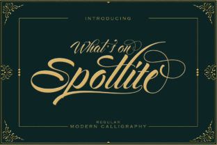 Spotlite: A Premium Script Font for Modern Web Design