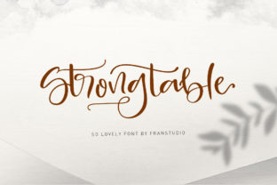 Strong Table: A Bold Typeface for Small Business Branding