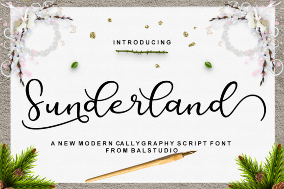 Sunderland Font: A Playful Script for Bold Campaigns