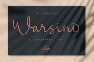 Warsini: The Script Font for Scroll-Stopping Content