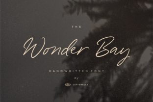 Wonder Bay Typeface for Branding